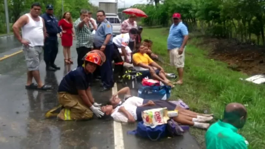 Mujer pierde bebé tras accidente en Chepo