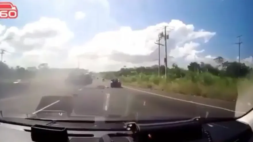 Accidente en la Autopista Arraiján - La Chorrera