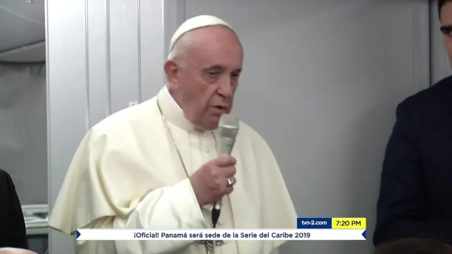 Papa Francisco habla de educación sexual