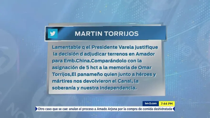 Polémica tras declaraciones de Varela por terrenos
