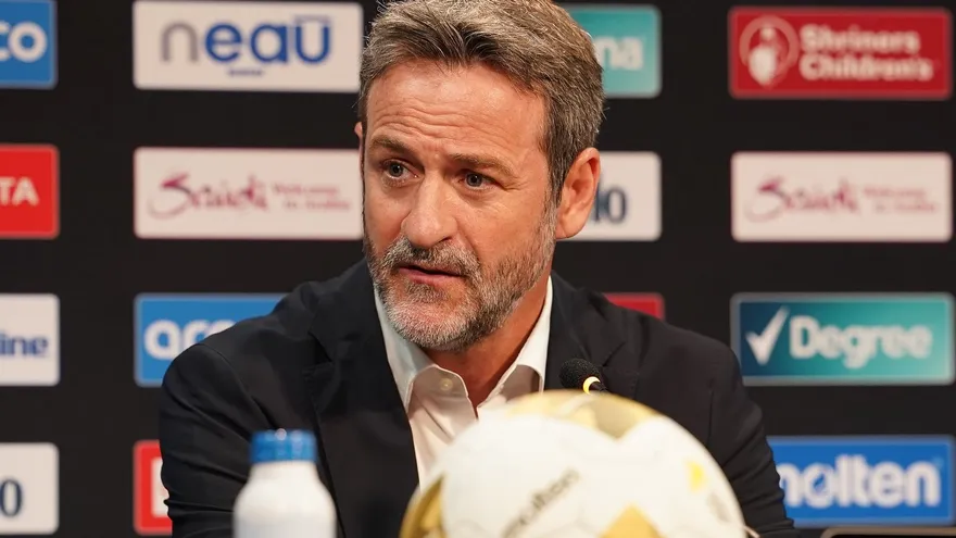 Thomas Christiansen en conferencia de prensa luego del partido de Copa Oro 2025