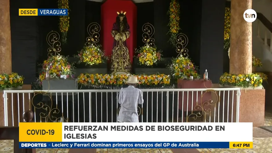 Autoridades en Veraguas piden se mantenga la bioseguridad en Semana Santa