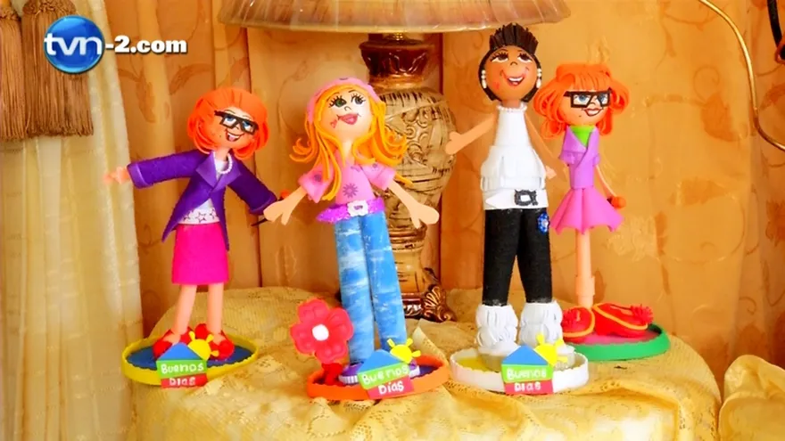 Reportaje - Muñecas de foami (Oris)