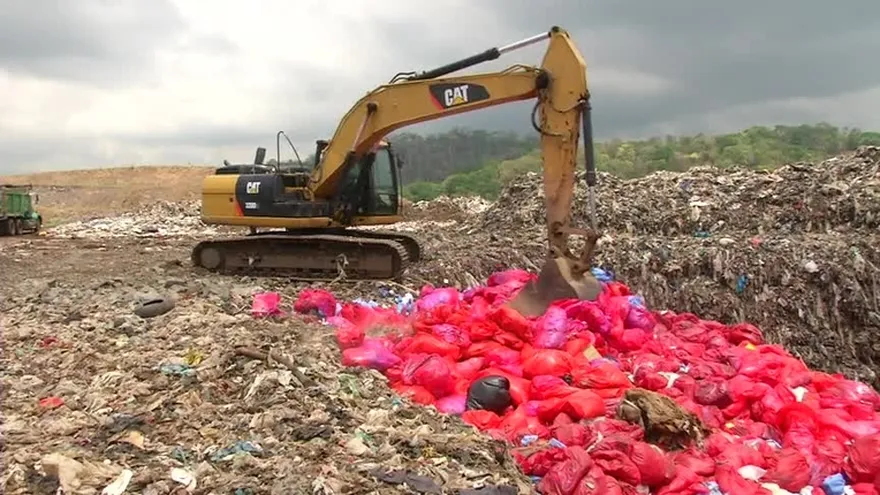 Tratamiento indebido a desechos hospitalarios