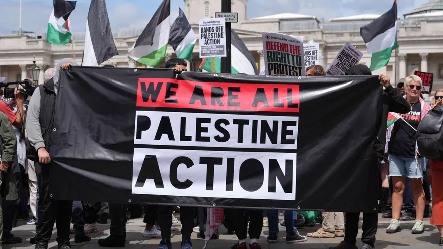 Estados Unidos designó como "organización terrorista" al grupo Palestine Action