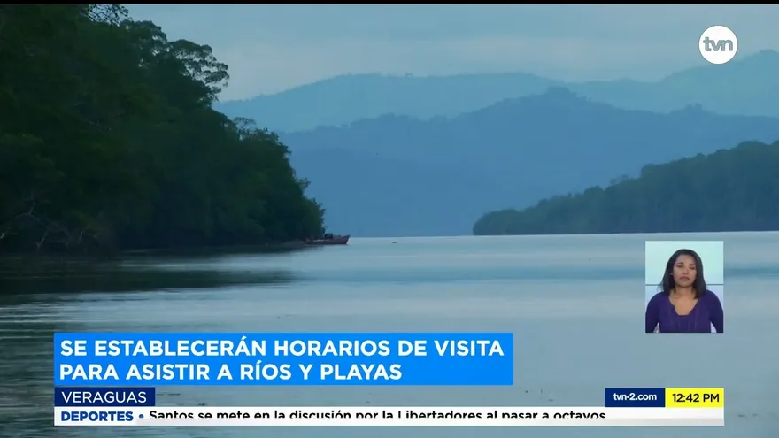 Establecerán horarios para visitas de ríos y playas en Veraguas