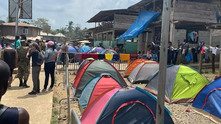 Comunidad de Bajo Chiquito en la comarca Emberá Wounaan.