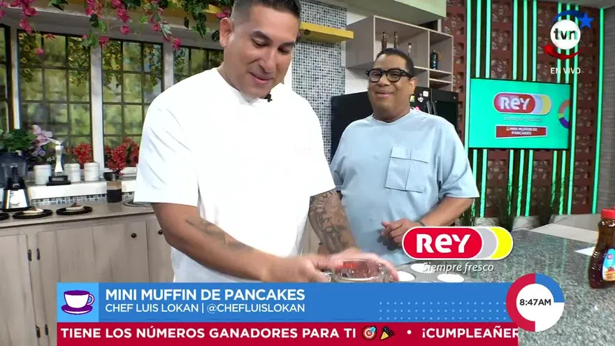 Mini Muffins de Pancakes