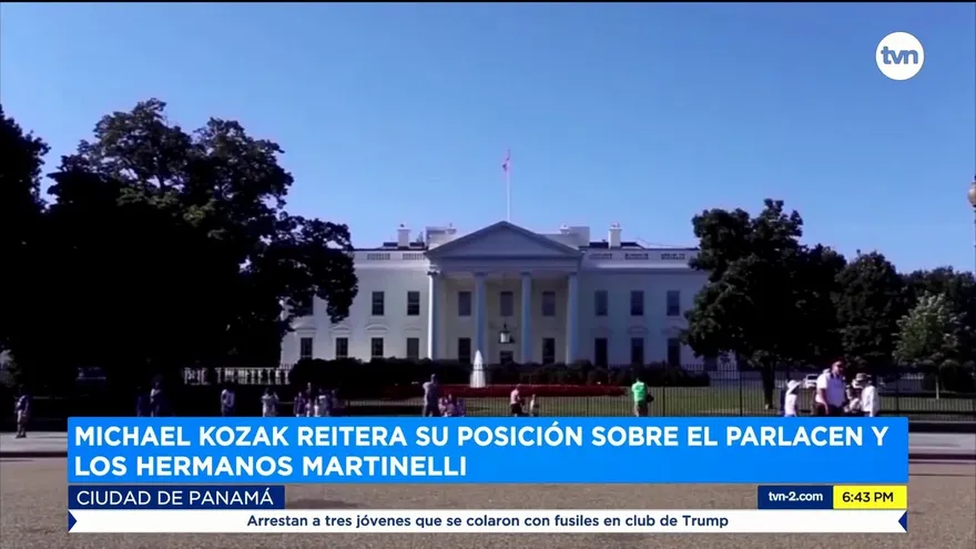 Kozak reitera su posición sobre Parlacen y hermanos Martinelli