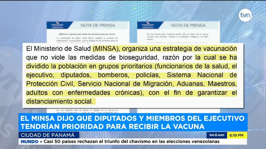 Viceministra rectifica los grupos prioritarios para aplicarse la vacuna
