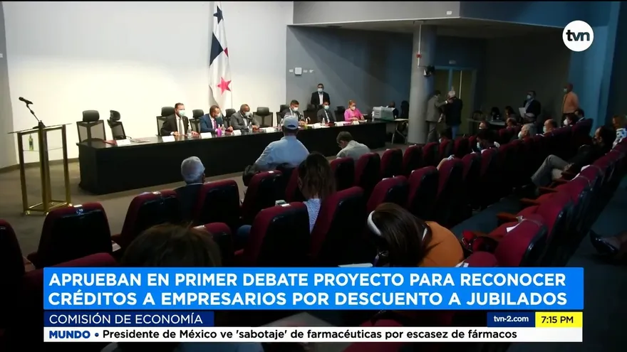 A segundo debate proyecto de descuento a jubilados como crédito a empresarios