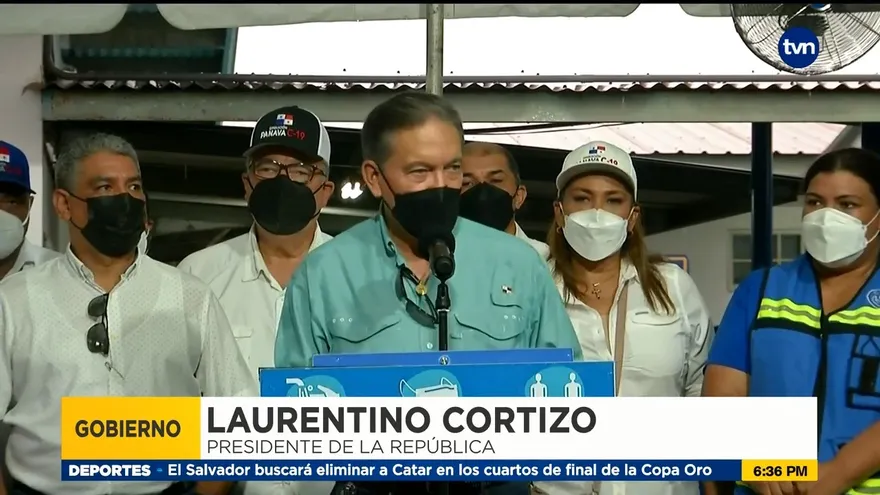 Presidente Cortizo anuncia las próximas vacunaciones por barrido en el país