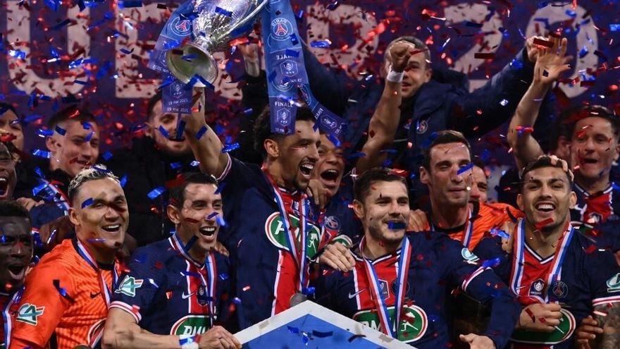 El París SG conquista la Copa de Francia tras ganar 2-0 al Mónaco