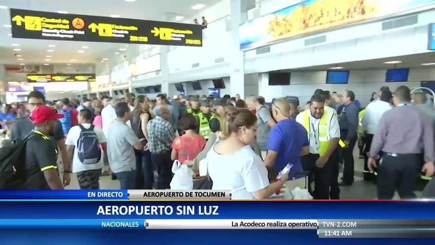Operaciones de Aeropuerto de Tocumen afectadas por falla en sistema eléctrico