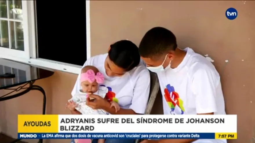 La pequeña Adryanis sufre una rara enfermedad, necesita tu ayuda