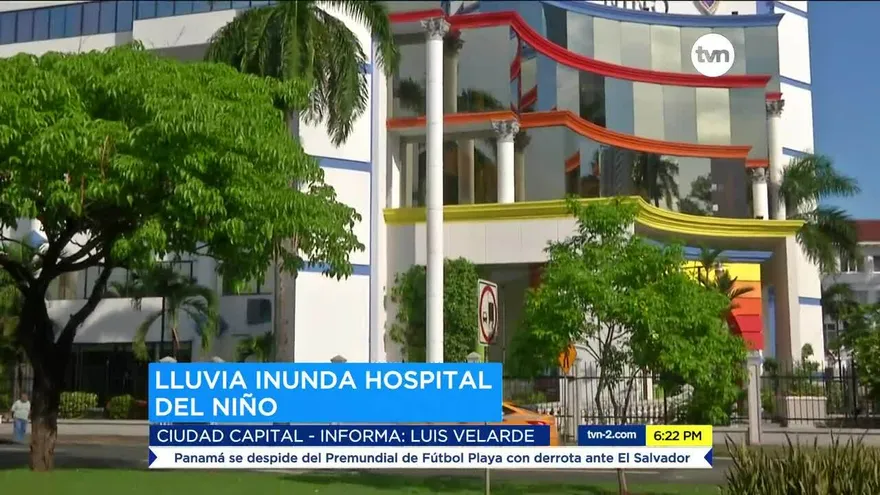Lluvias afectaron instalaciones del Instituto Fermín Naudeau y el Hospital del Niño