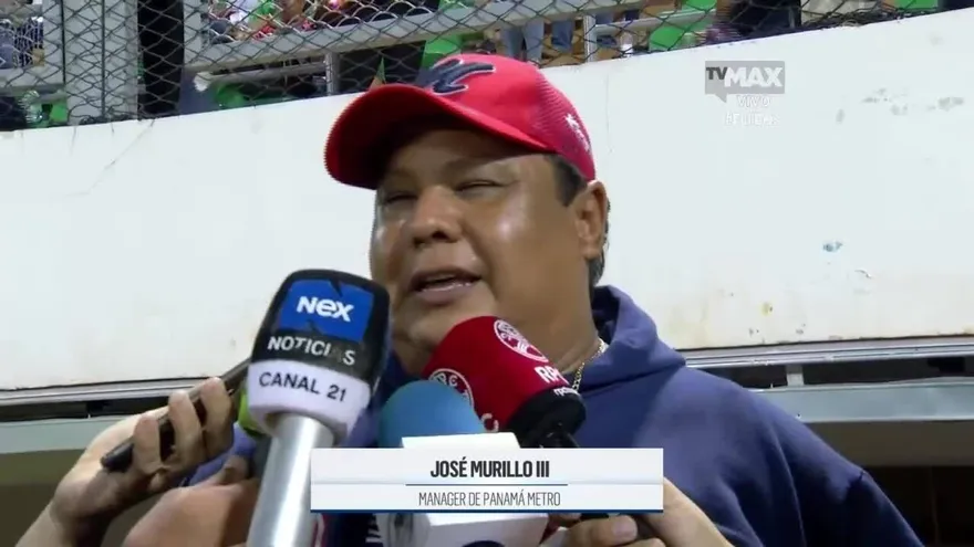 José Murillo III con declaraciones luego de la victoria de Panamá Metro
