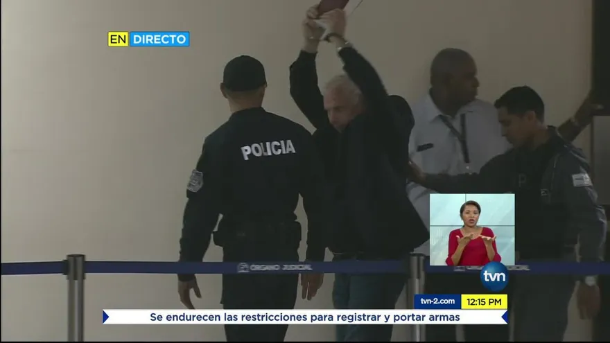 Díaz responde objeciones de la defensa de Martinelli