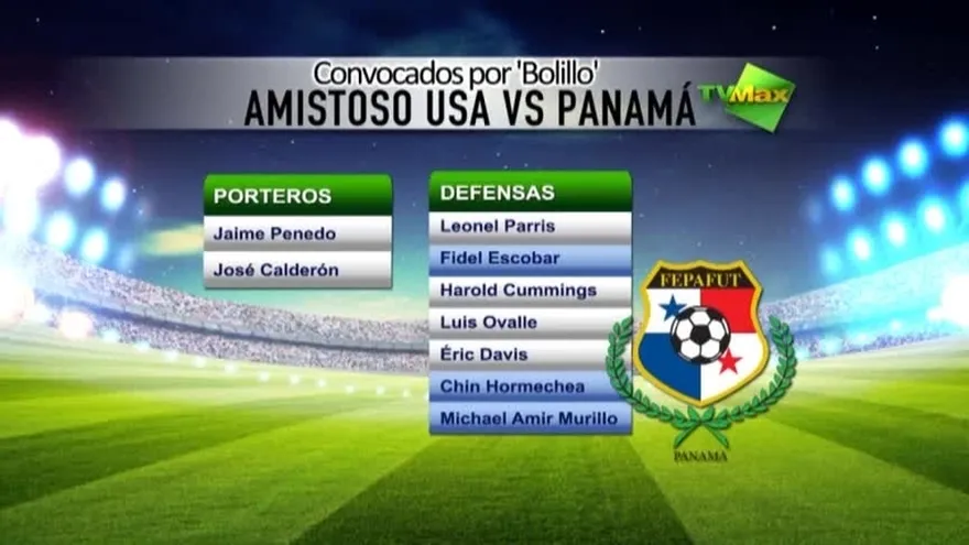 Convocados para amistoso USA vs Panamá