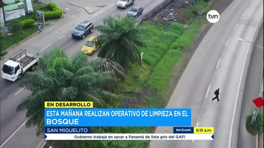 Realizan operativo de limpieza en El Bosque