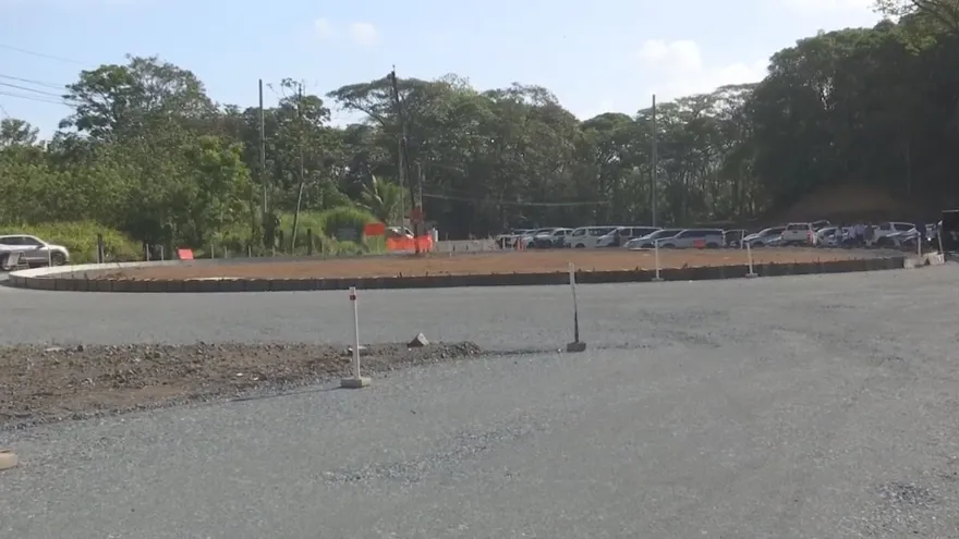 La obra tiene un 80% de avance.