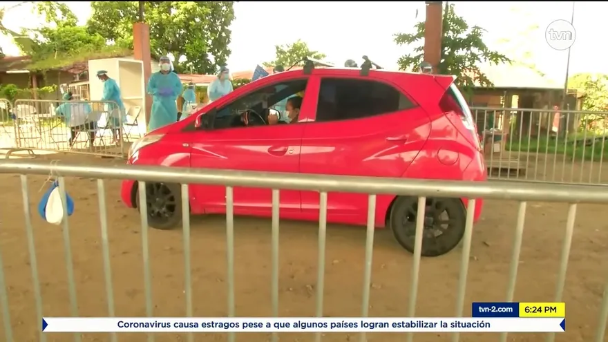 Instalan auto hisopado en Chepo