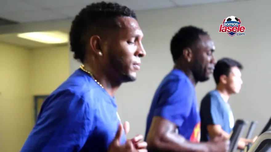 Luis Tejada y Alberto Quintero se pusieron a trabajar bajo las órdenes de Elkin Sánchez