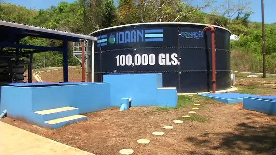 Taboga produce agua con planta desalinizadora