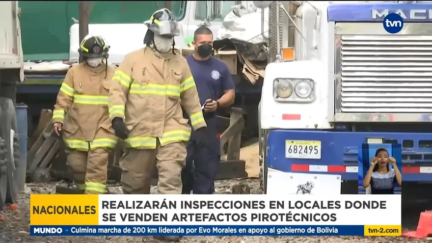 Bomberos inspeccionarán comercios en Chiriquí para prevenir accidentes