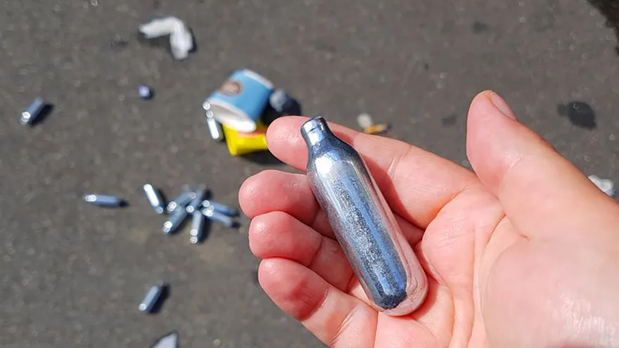 Gas de la risa, imágen con fines ilustrativos