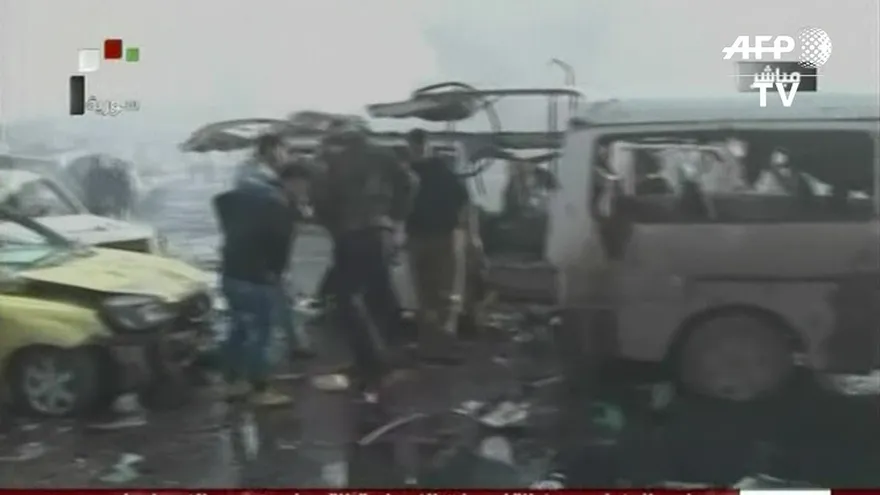 Decenas de muertos en atentados en Siria