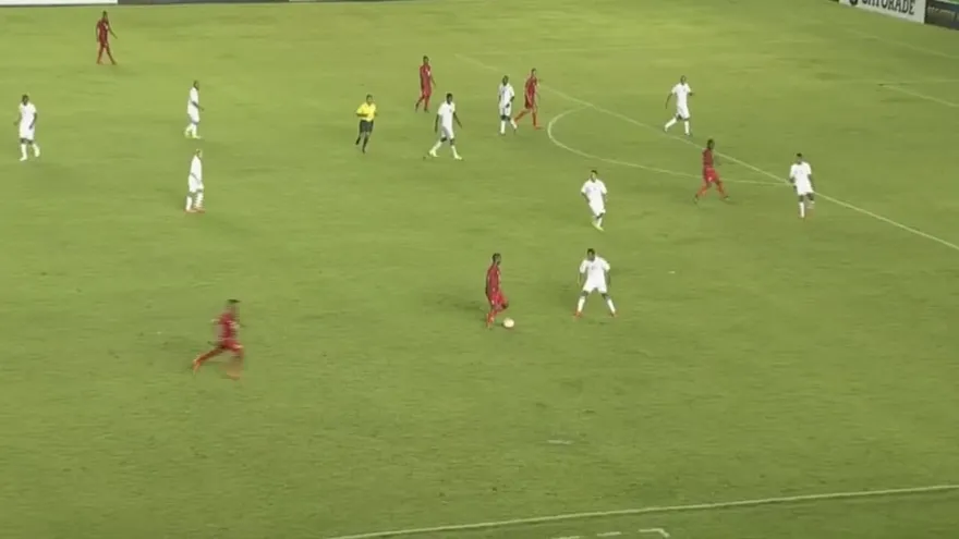 Gol de Blas Pérez - Cuba 0-4 Panamá