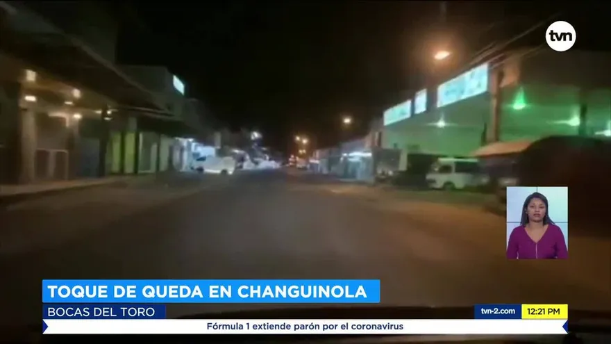 Inicia implementación de toque de queda en Bocas del Toro