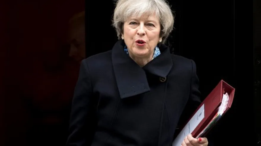 La primera ministra británica Theresa May