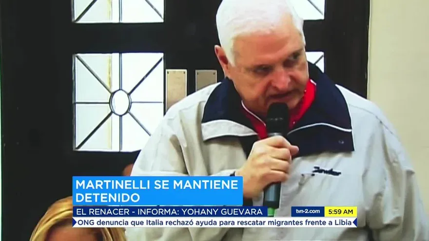 Martinelli debe enfrentar audiencia intermedia este lunes