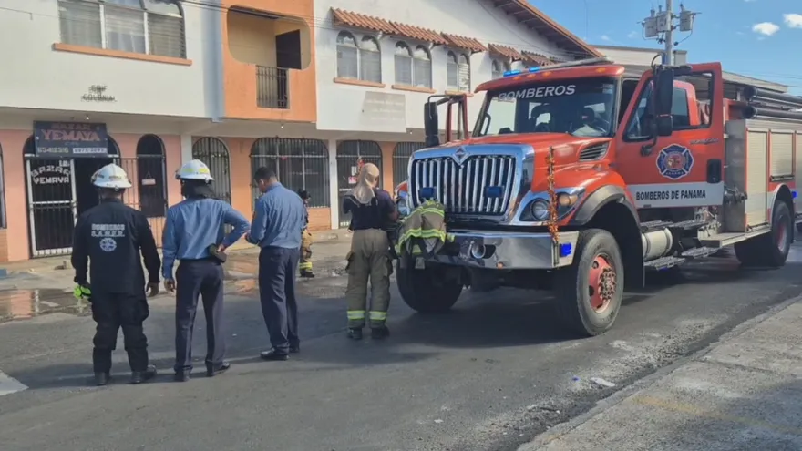 Bomberos atendieron incendio en una esotérico en Veraguas