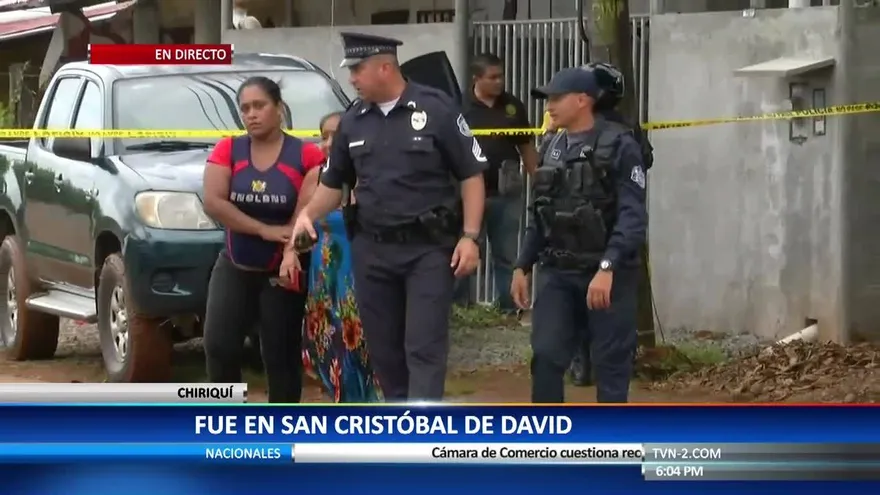 Asesinan a mujer frente a su familia, en David