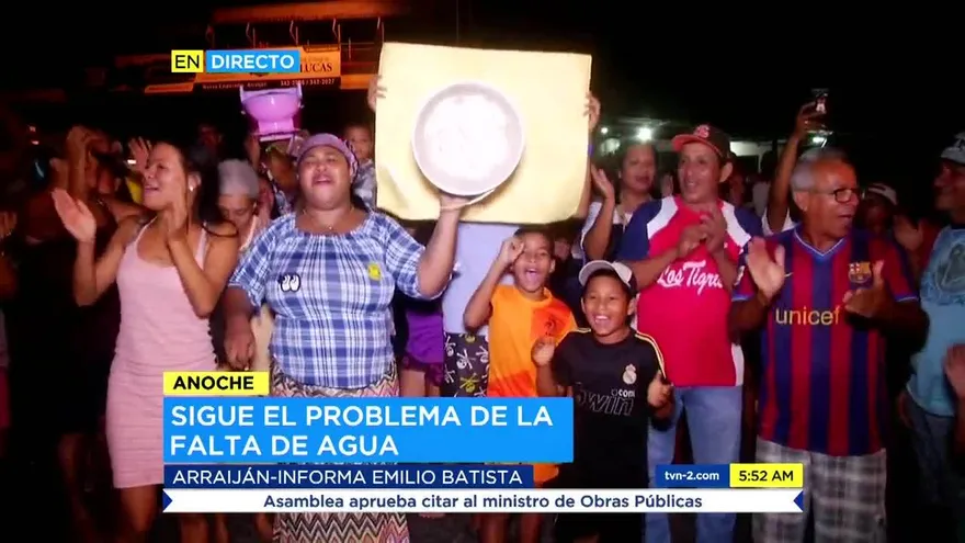 Siguen las protestas en la barriada 7 de Septiembre