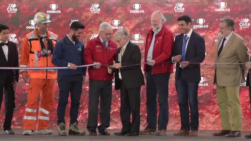 Chilena Codelco inaugura operación subterránea de mina Chuquicamata