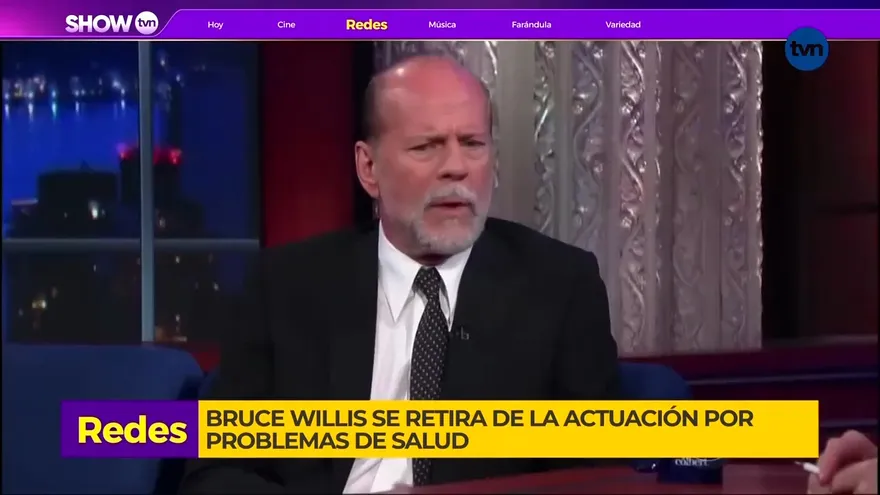 Bruce Wills se retira de la actuación tras ser diagnosticado con Afasia