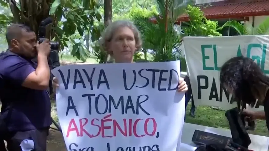 Ambientalistas protestas en rechazo a posible proyecto minero en Azuero