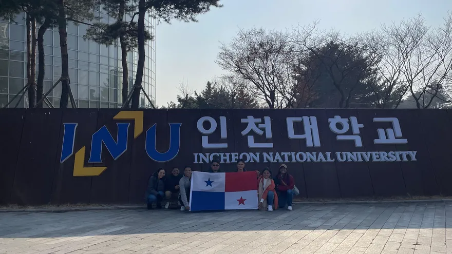 Investigadores y estudiantes de la UTP realizaron una movilidad internacional de investigación en la  Universidad Nacional de Incheon de Corea del Sur