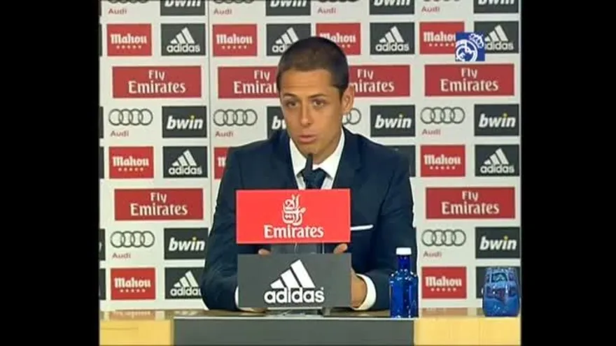 La palabras de "Chicharito" como jugador del Real Madrid