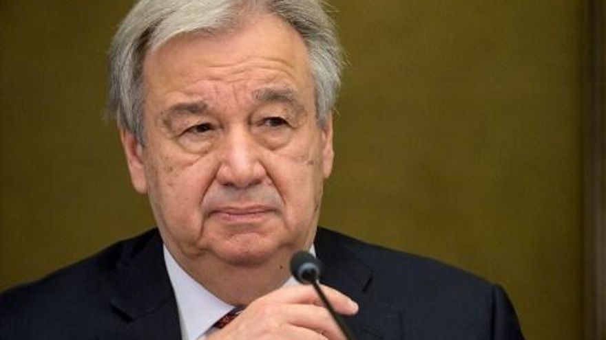 El secretario general de la ONU, Antonio Guterres