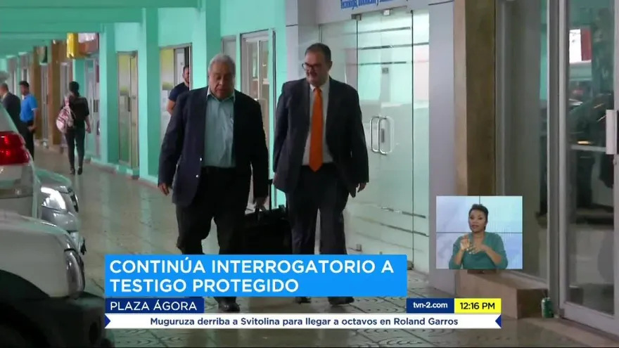 Fiscalía podría terminar interrogatorio a testigo protegido