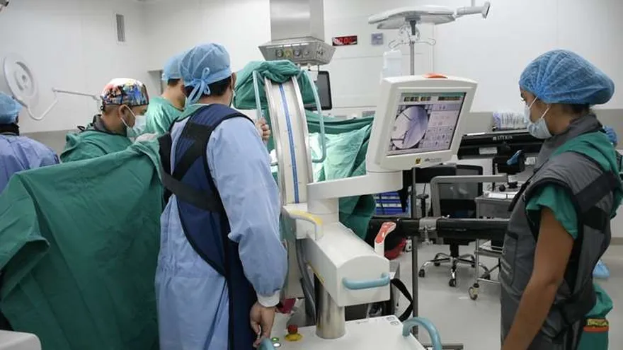 Realización de la jornada quirúrgica de la Caja de Seguro Social en Chiriquí.