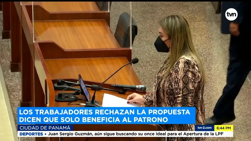Trabajadores rechazan reforma al Código de Trabajo