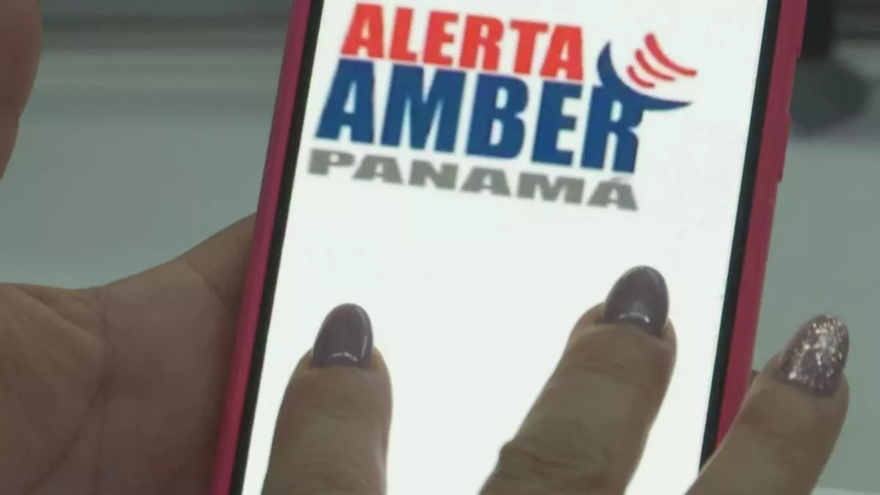 La alerta Amber en un móvil.