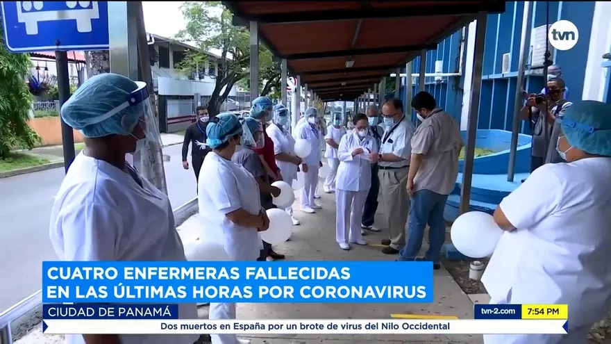 Cuatro enfermeras fallecidas en las últimas horas por COVID-19