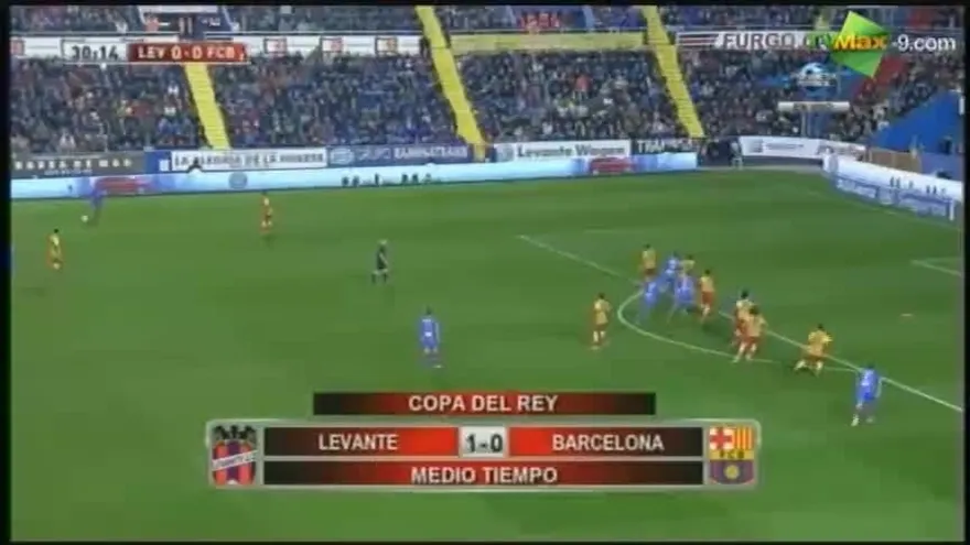 Copa del Rey: los goles - Levante 1-3 Barcelona FC